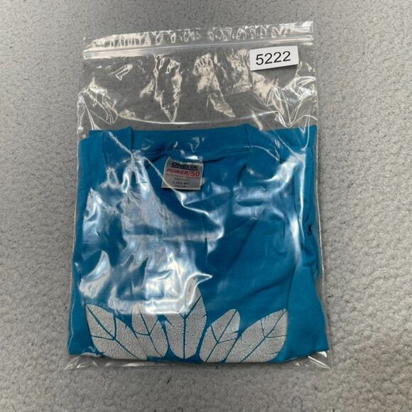 Vintage Oneita Shirt Mens Large Blue Dream Catcher Tribal Single Stitch USA Made - Picture 16 of 16